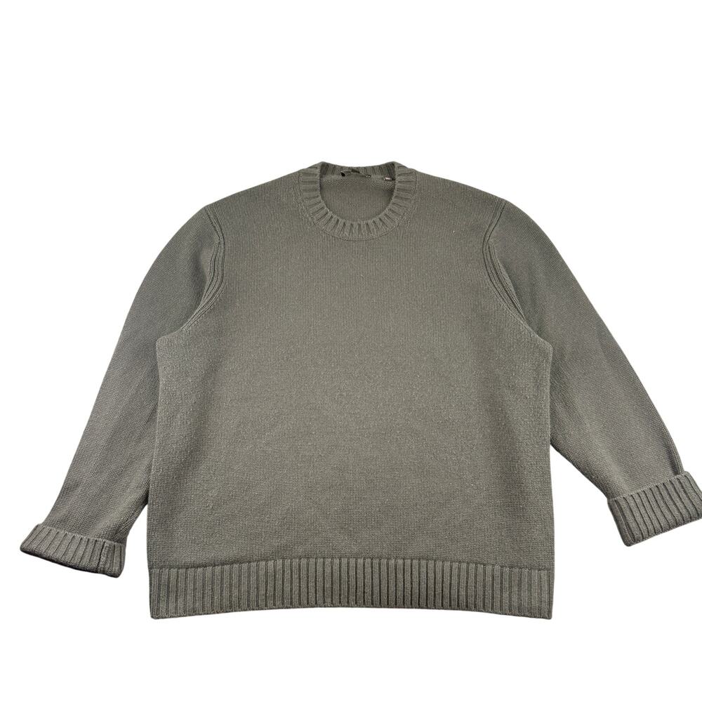 Vince Wool Cashmere Relaxed Crew Neck Sweater Men’s XXL Minimalist